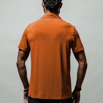 Men's Terra Recovery Polo (Sunfire Clay)