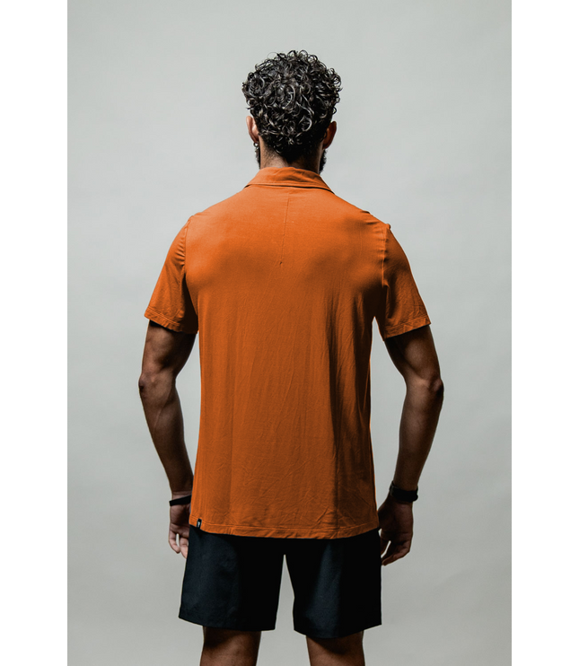 Men's Terra Recovery Polo (Sunfire Clay)