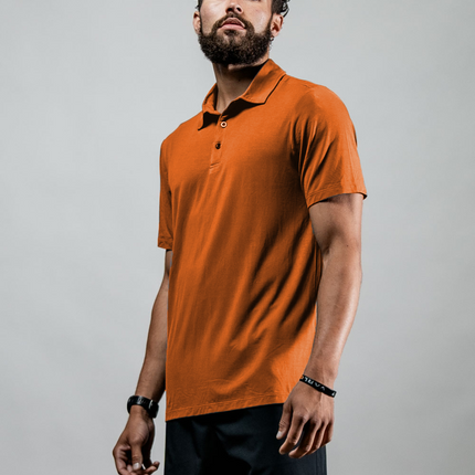 Men's Terra Recovery Polo (Sunfire Clay)