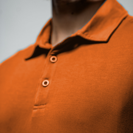 Men's Terra Recovery Polo (Sunfire Clay)