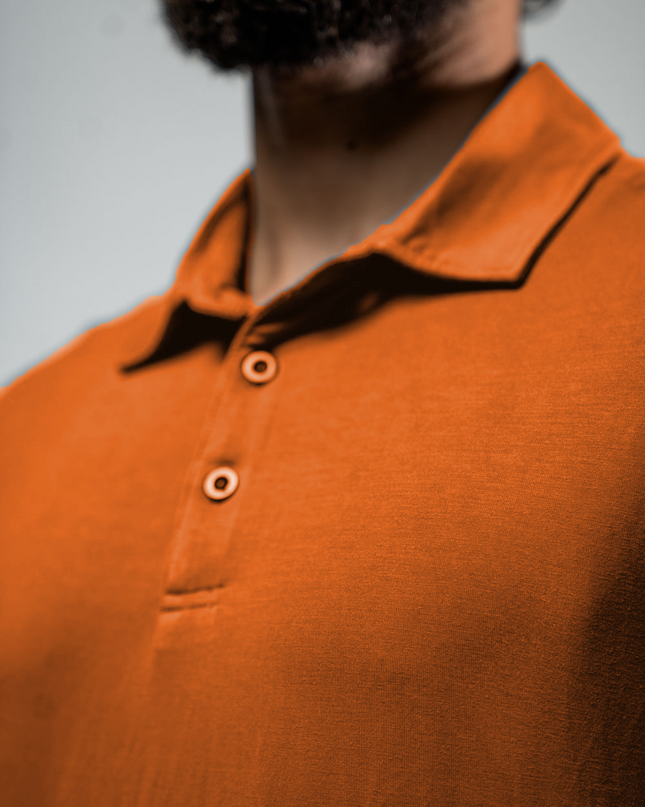 Men's Terra Recovery Polo (Sunfire Clay)