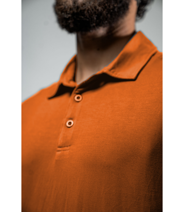 Men's Terra Recovery Polo (Sunfire Clay)