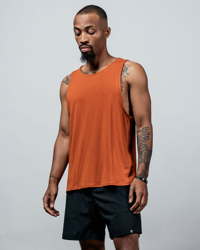 Men's Terra Recovery Tank (Sunfire Clay)