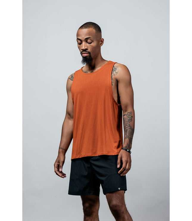 Men's Terra Recovery Tank (Sunfire Clay)