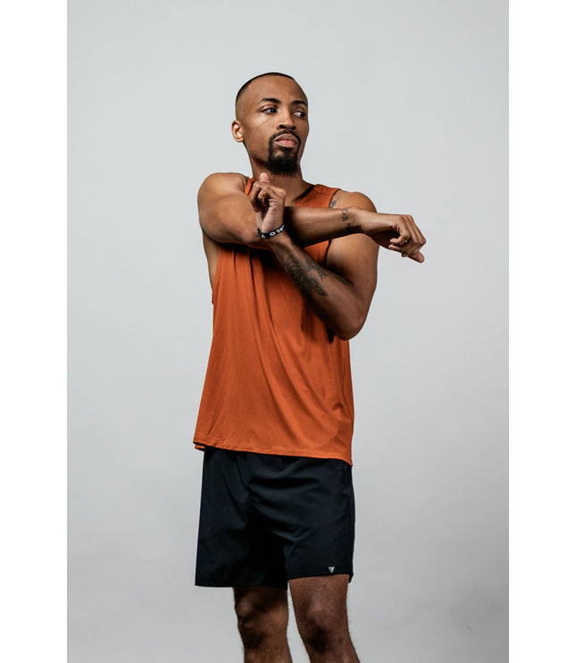Men's Terra Recovery Tank (Sunfire Clay)