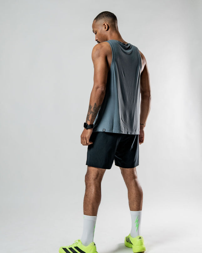 Men's Terra Recovery Tank (Ash Gray)