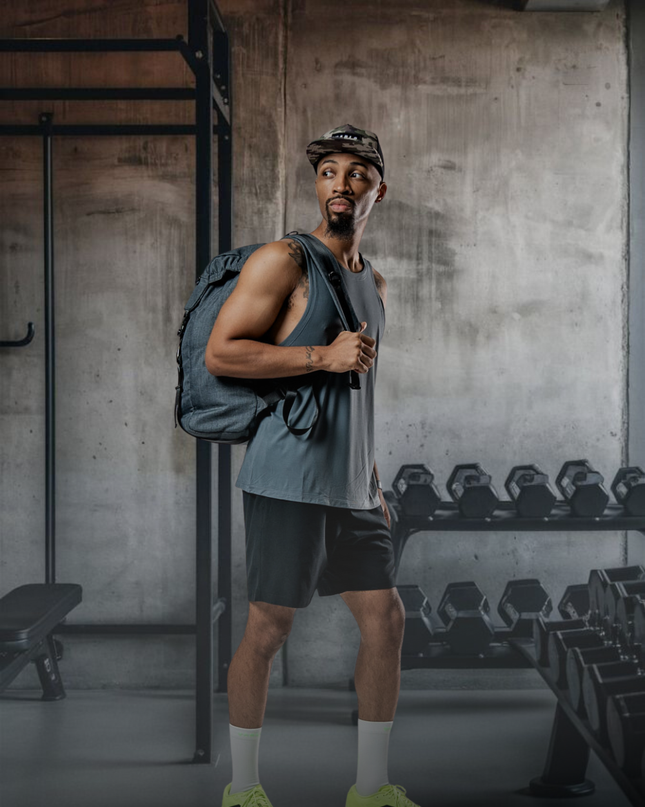 Men's Terra Recovery Tank (Ash Gray)