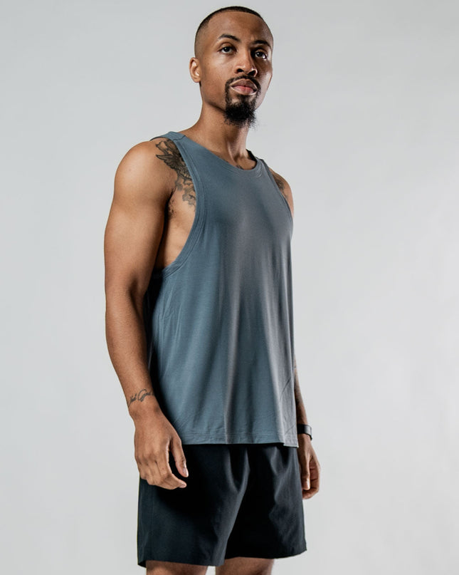Men's Terra Recovery Tank (Ash Gray)