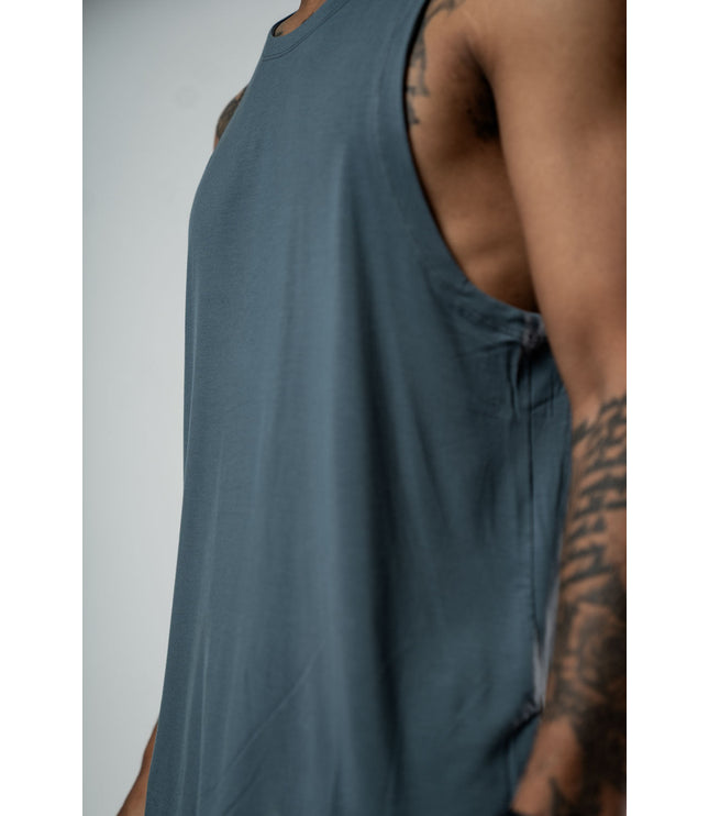 Men's Terra Recovery Tank (Ash Gray)