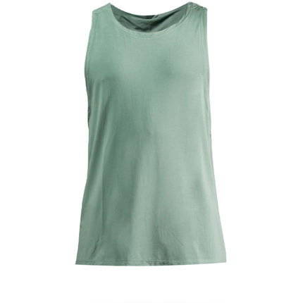 Men's Terra Recovery Tank (Low Light Olive)