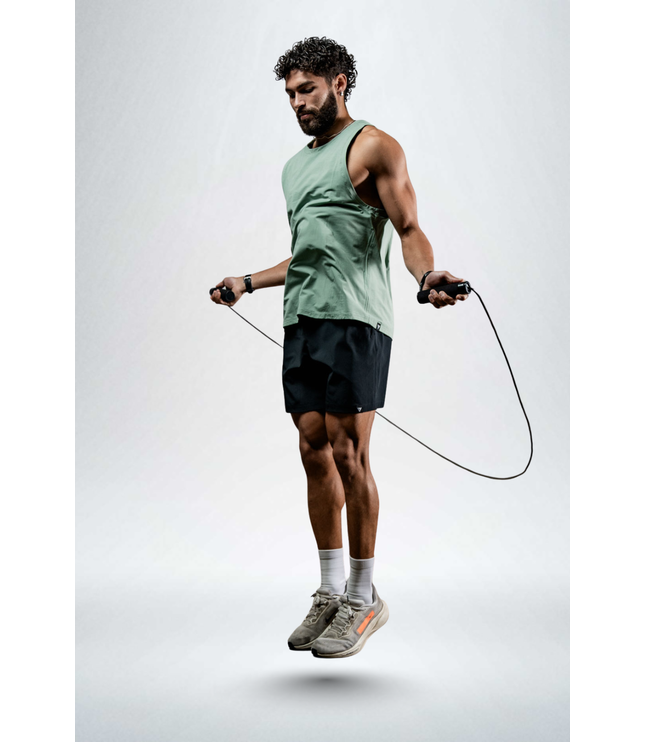 Men's Terra Recovery Tank (Low Light Olive)
