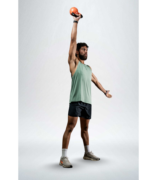 Men's Terra Recovery Tank (Low Light Olive)