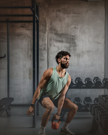 Men's Terra Recovery Tank (Low Light Olive)