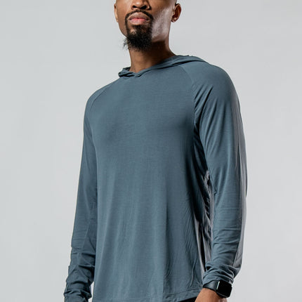 Men's Terra Recovery Element Hoodie Shirt (Ash Gray)
