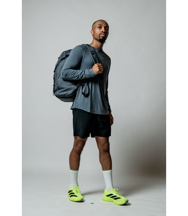 Men's Terra Recovery Element Hoodie Shirt (Ash Gray)