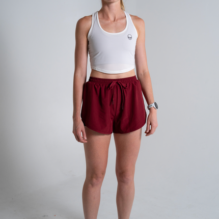 SYNERGY CROP TOP - WHITE