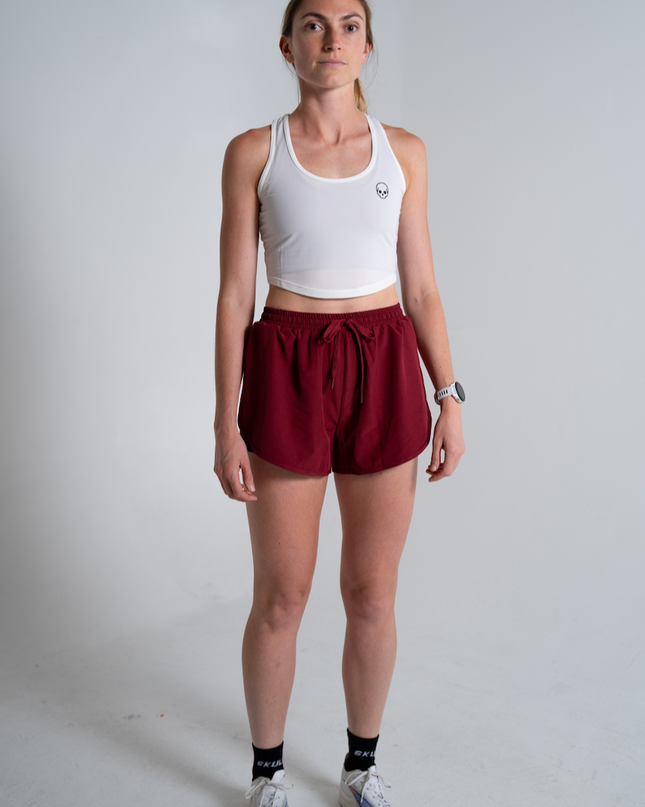 SYNERGY CROP TOP - WHITE