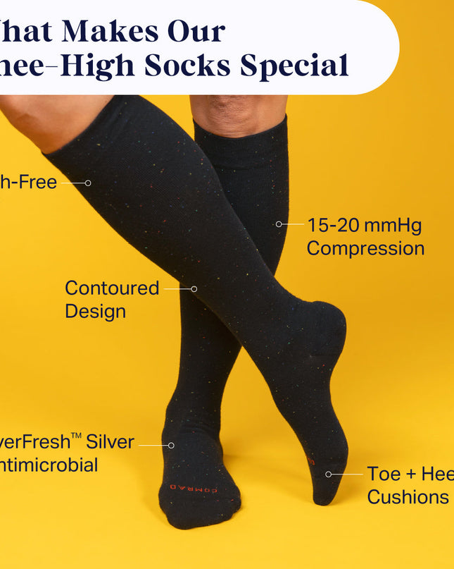 Recycled Cotton Compression Socks