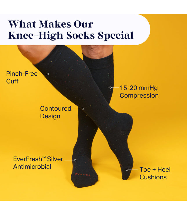 Recycled Cotton Compression Socks