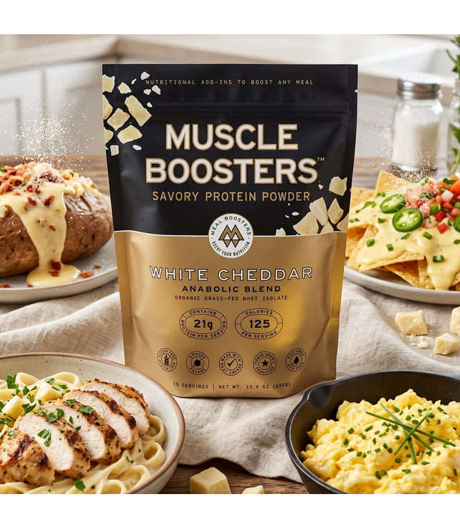 Muscle Boosters White Cheddar - Anabolic Blend