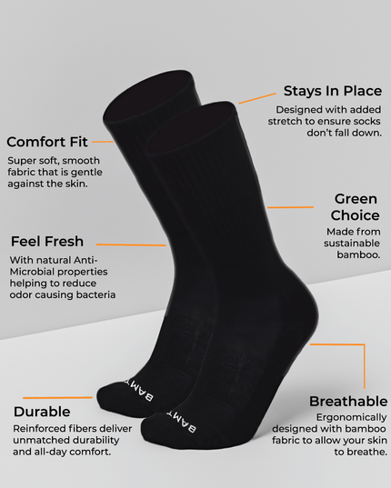 Bamboo Performance Boot Socks