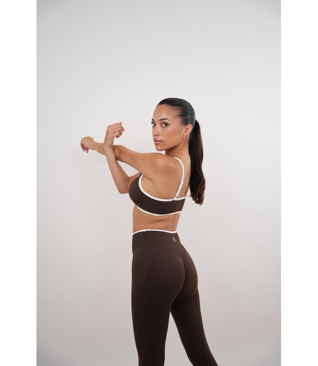 Passion is Power Brown Legging