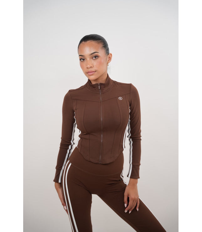 I Am Motivated Brown Jacket