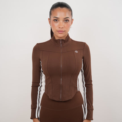 I Am Motivated Brown Jacket