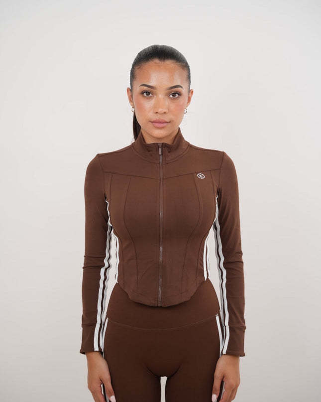 I Am Motivated Brown Jacket