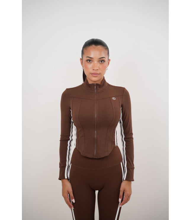 I Am Motivated Brown Jacket