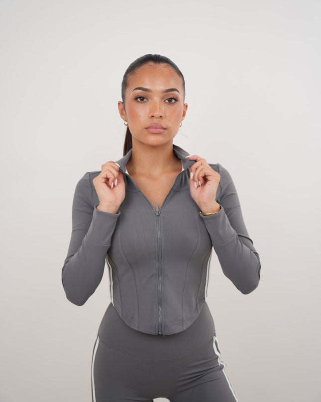 I Am Motivated Gray Jacket