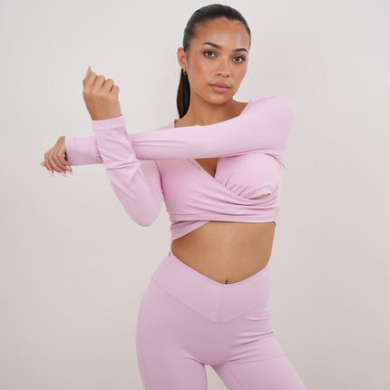 I Am Present Pink Elegant Top