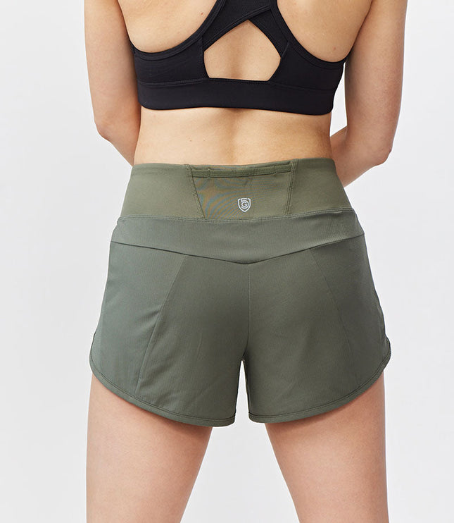Sheva Women's High Rise Running Shorts
