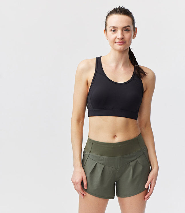 Sheva Women's High Rise Running Shorts