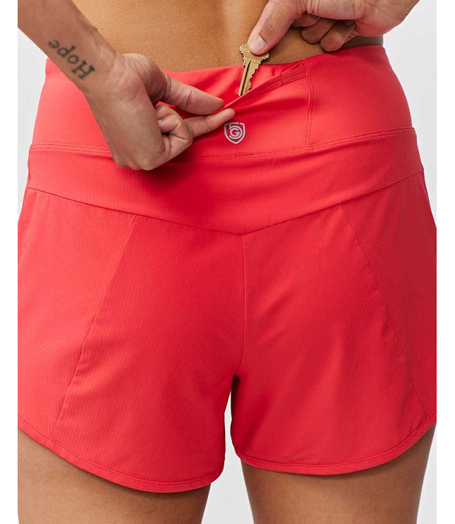 Sheva Women's High Rise Running Shorts