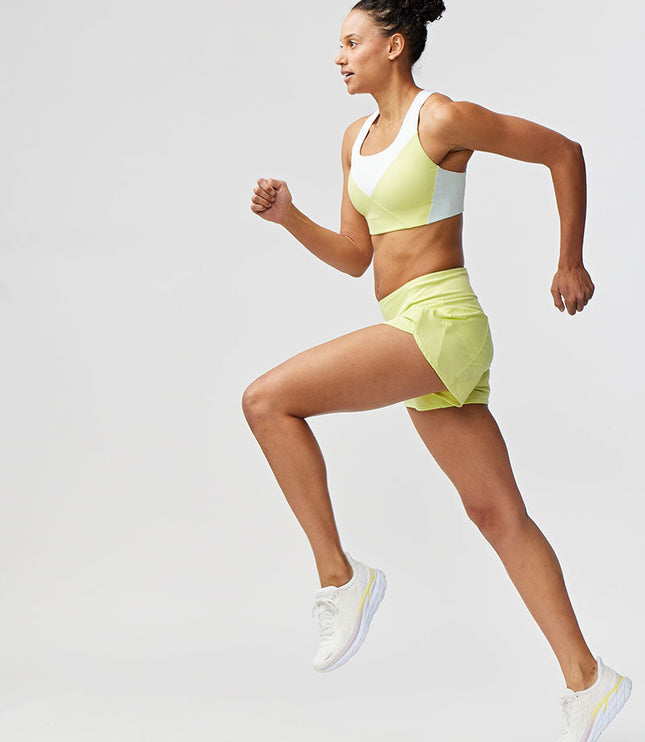 Sheva Women's High Rise Running Shorts