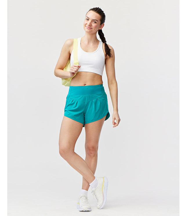 Sheva Women's High Rise Running Shorts