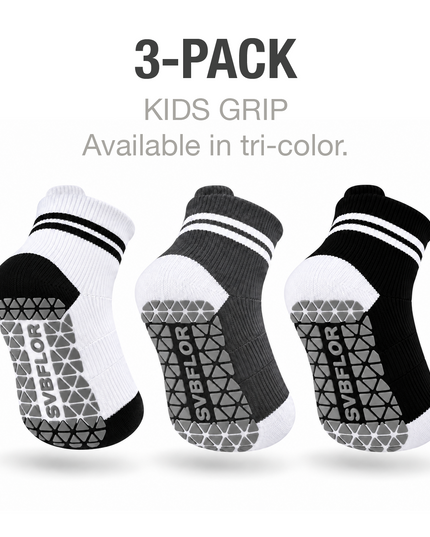Kids Stay-Up Grip Socks