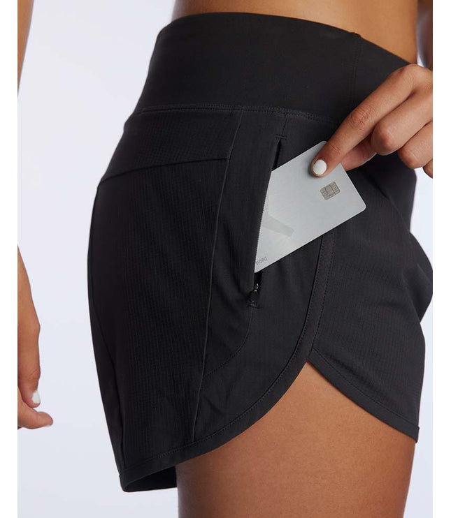 Sheva Women's High Rise Running Shorts