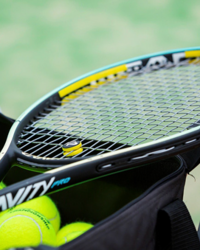 Vibration-Absorbing Racket Weight Strips — ShockSorb Wasp