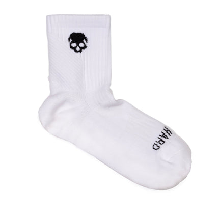 "ICON" CUSHION RUN SOCKS - WHITE