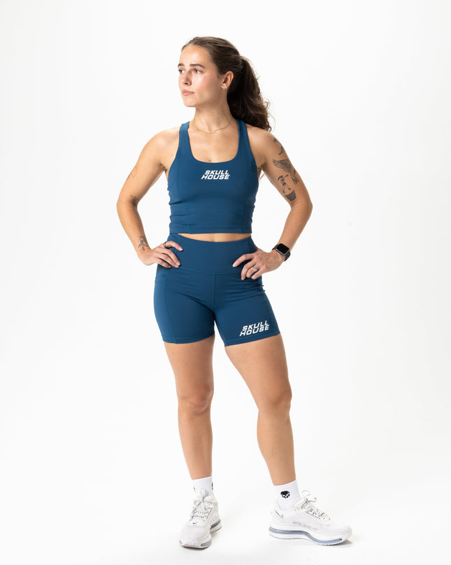 PHANTOM HIGH WAIST 5" COMPRESSION - NITRO BLUE