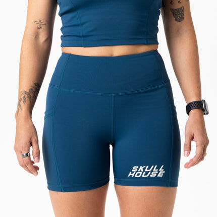 PHANTOM HIGH WAIST 5" COMPRESSION - NITRO BLUE
