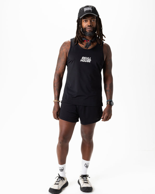 NORO PERFORMANCE SINGLET - BLACK