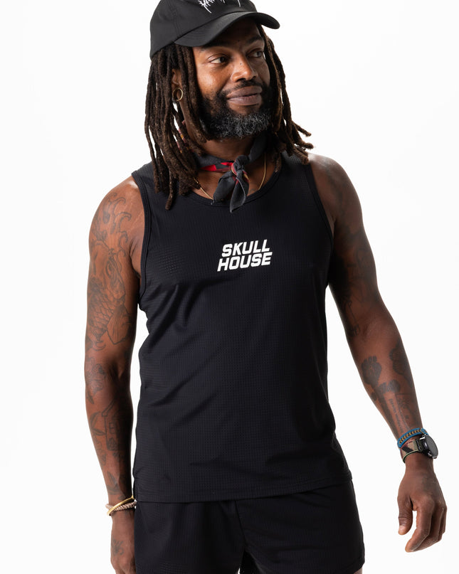 NORO PERFORMANCE SINGLET - BLACK