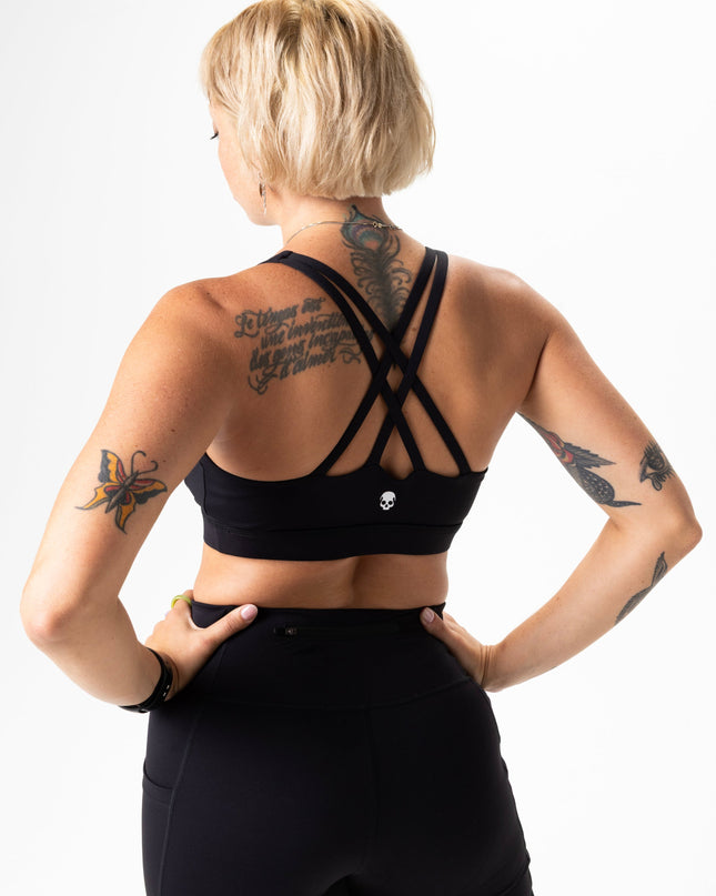 ENDURANCE RUN BRA - BLACK