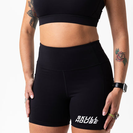 PHANTOM HIGH WAIST 5" COMPRESSION - BLACK