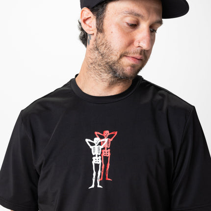 PACE PARTNERS RUN TEE, UNISEX - BLACK