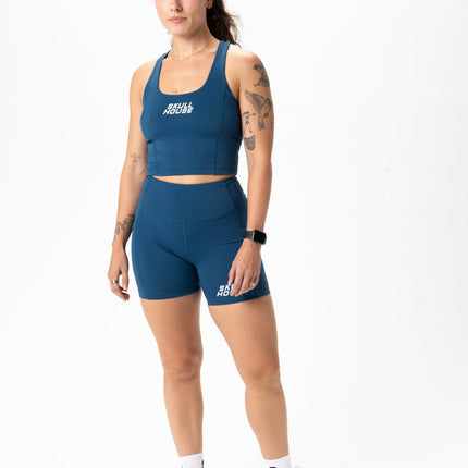 REBEL RACE CROP - NITRO BLUE