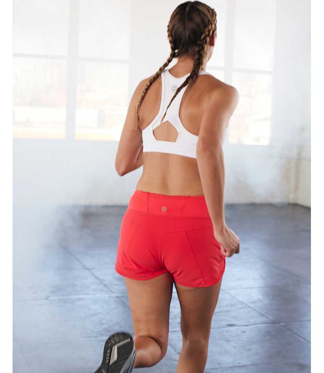 Sheva Women's High Rise Running Shorts